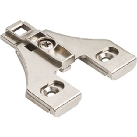 Hardware Resources Hvy Dty 3mm Cam Adj Zinc Die Cast Plate No Screws for 125 Degree Hinge for 500 Series Euro Hinges 400.3724.75